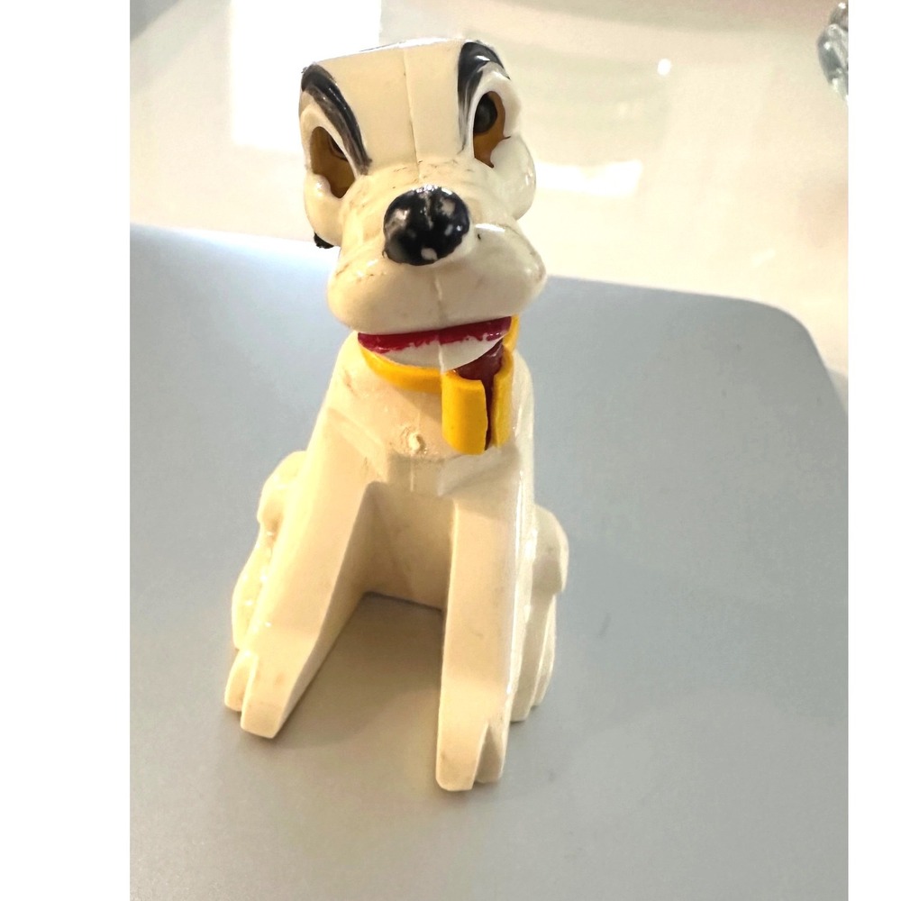 Vintage J.V.Z. Co. Chex Pet Parade Magnetic Dog Nodder 1950s W/ Magnetic Collar